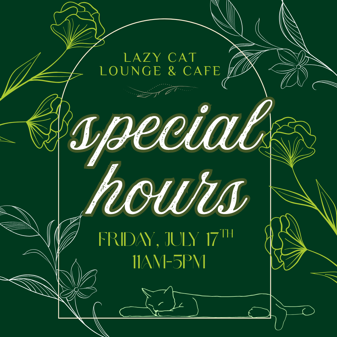 Reservations — Lazy Cat Lounge & Cafe